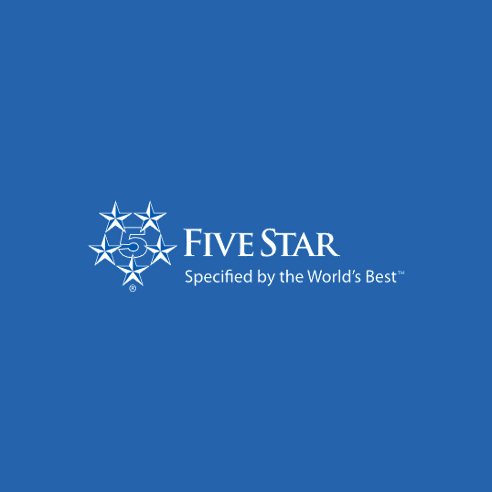Five Star Products' logo to signify that Precon Products are now exclusive UK distributors of Five Star Products